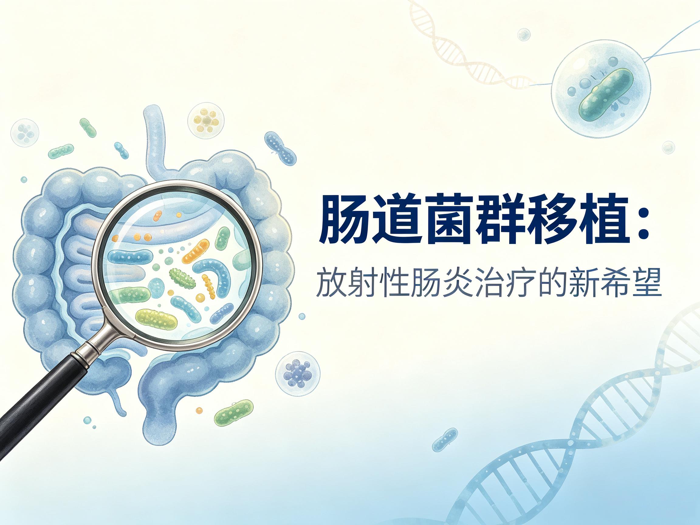 中山市|第3期 肠道菌群移植：放射性肠炎治疗的新希望